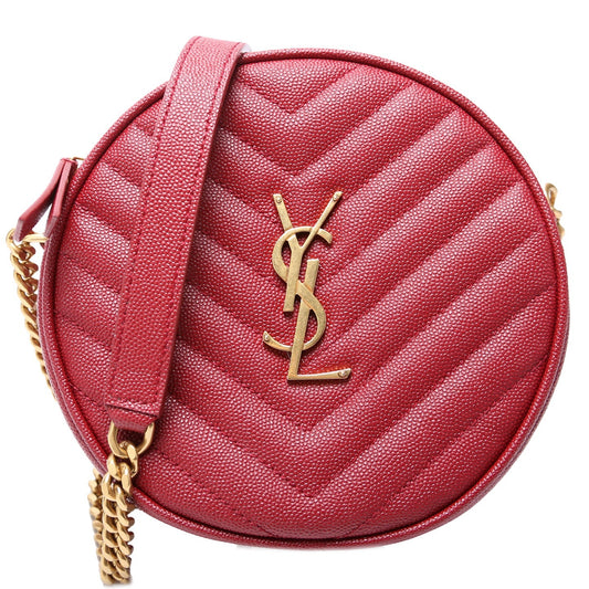 Saint Laurent 610436 Grain De Round Camera Bag