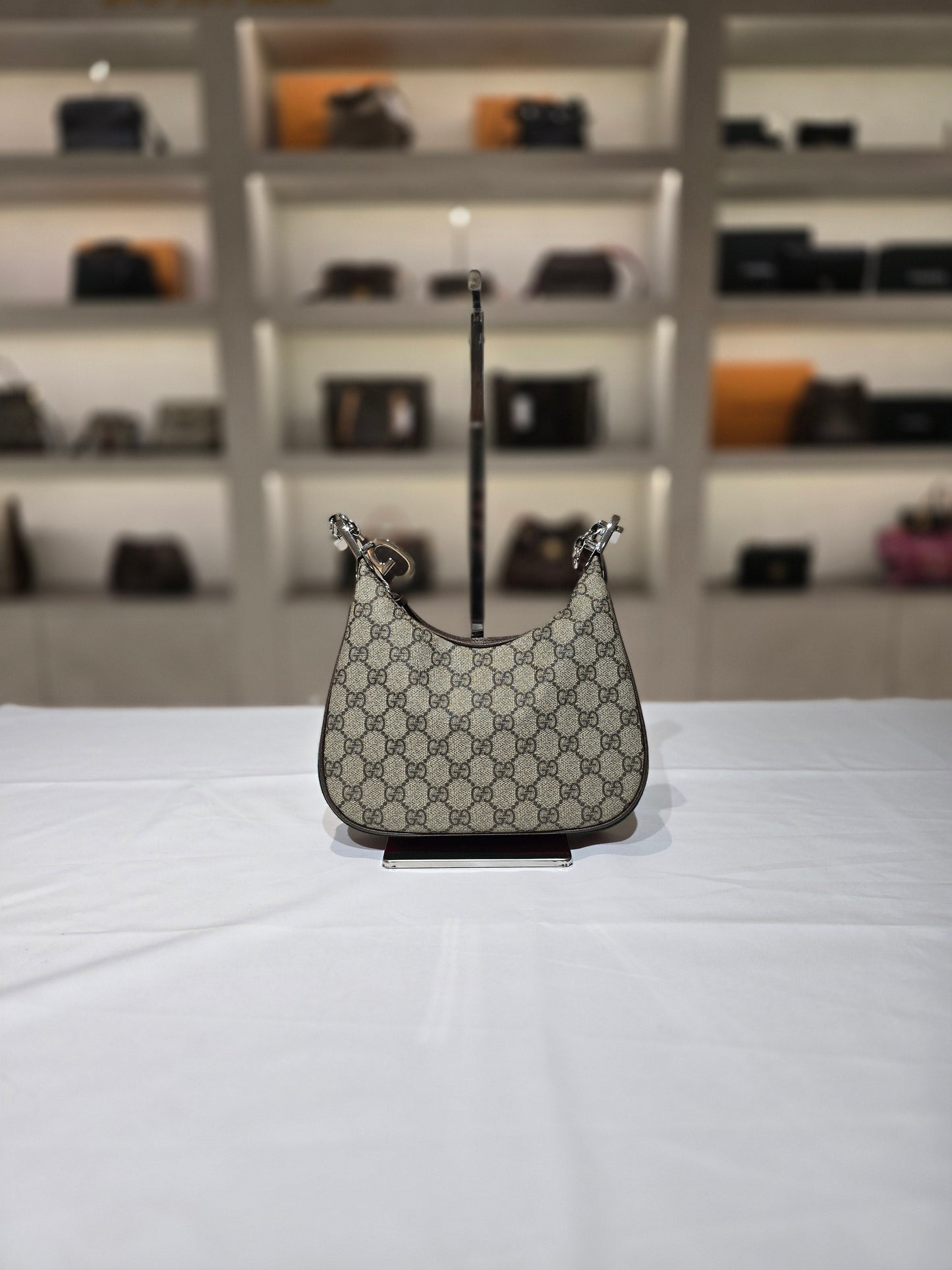 Gucci Canvas Shoulder Bag