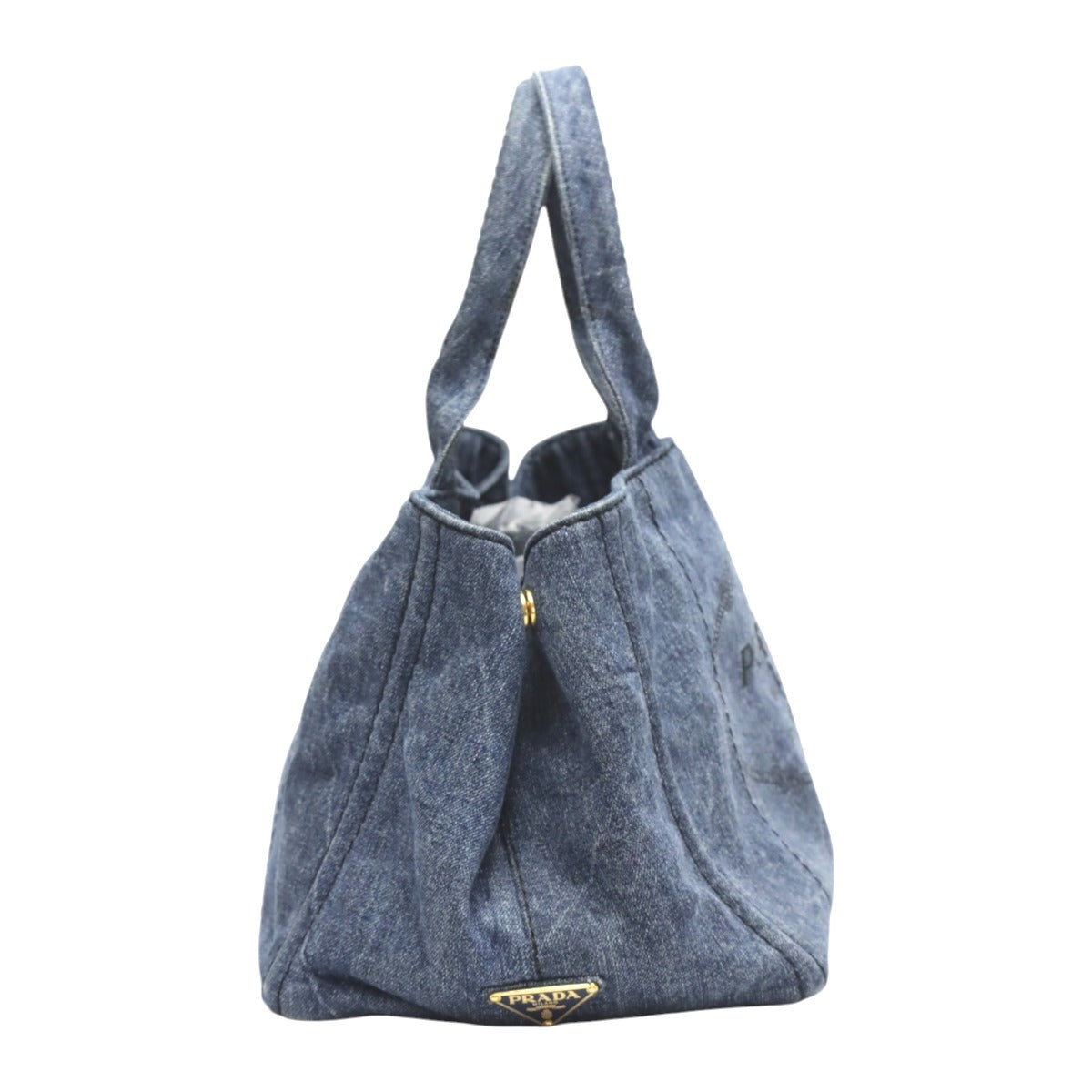 PRADA Tote Bag denim blue Tote Bag Canapa Women