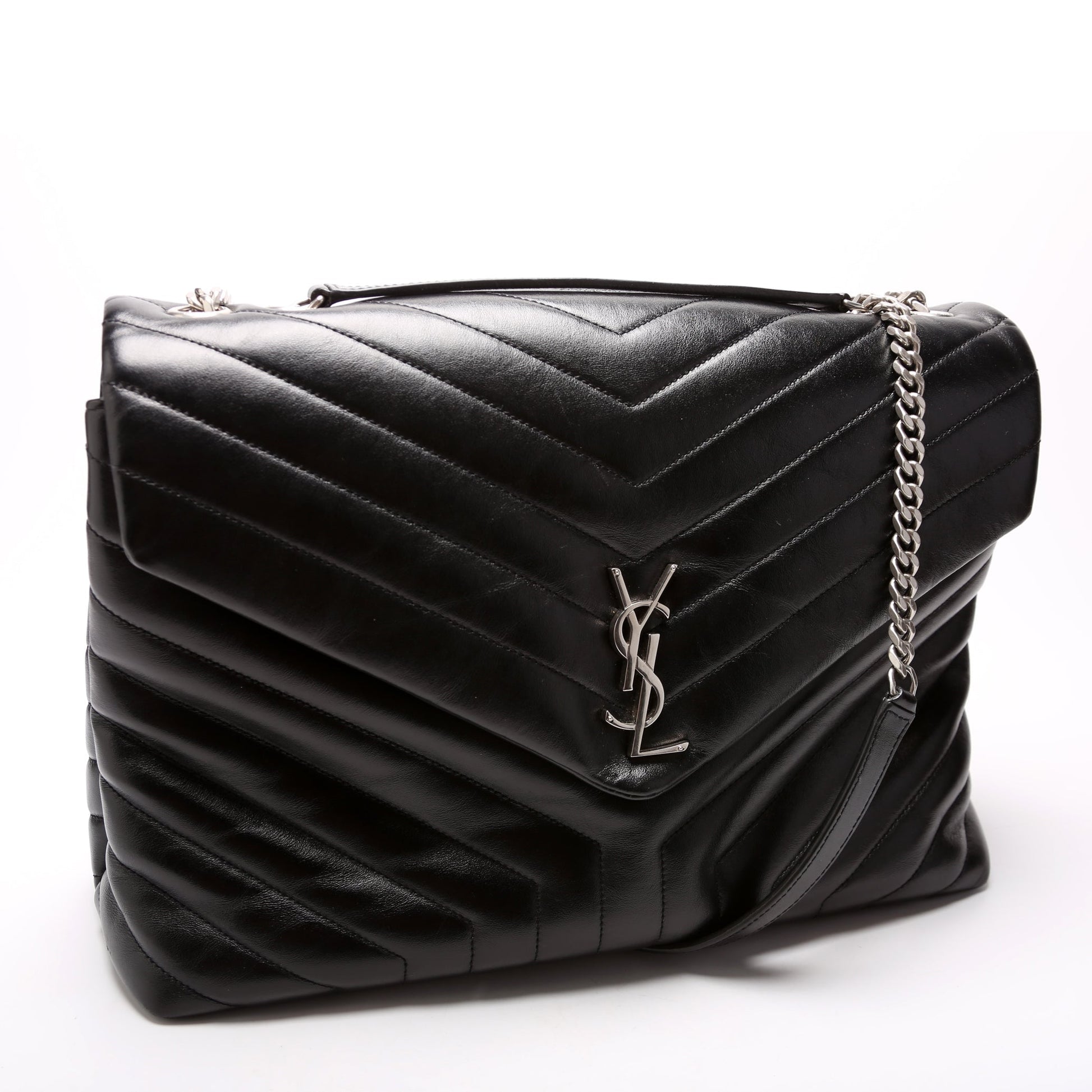 Saint Laurent Loulou Satchel Large Bag