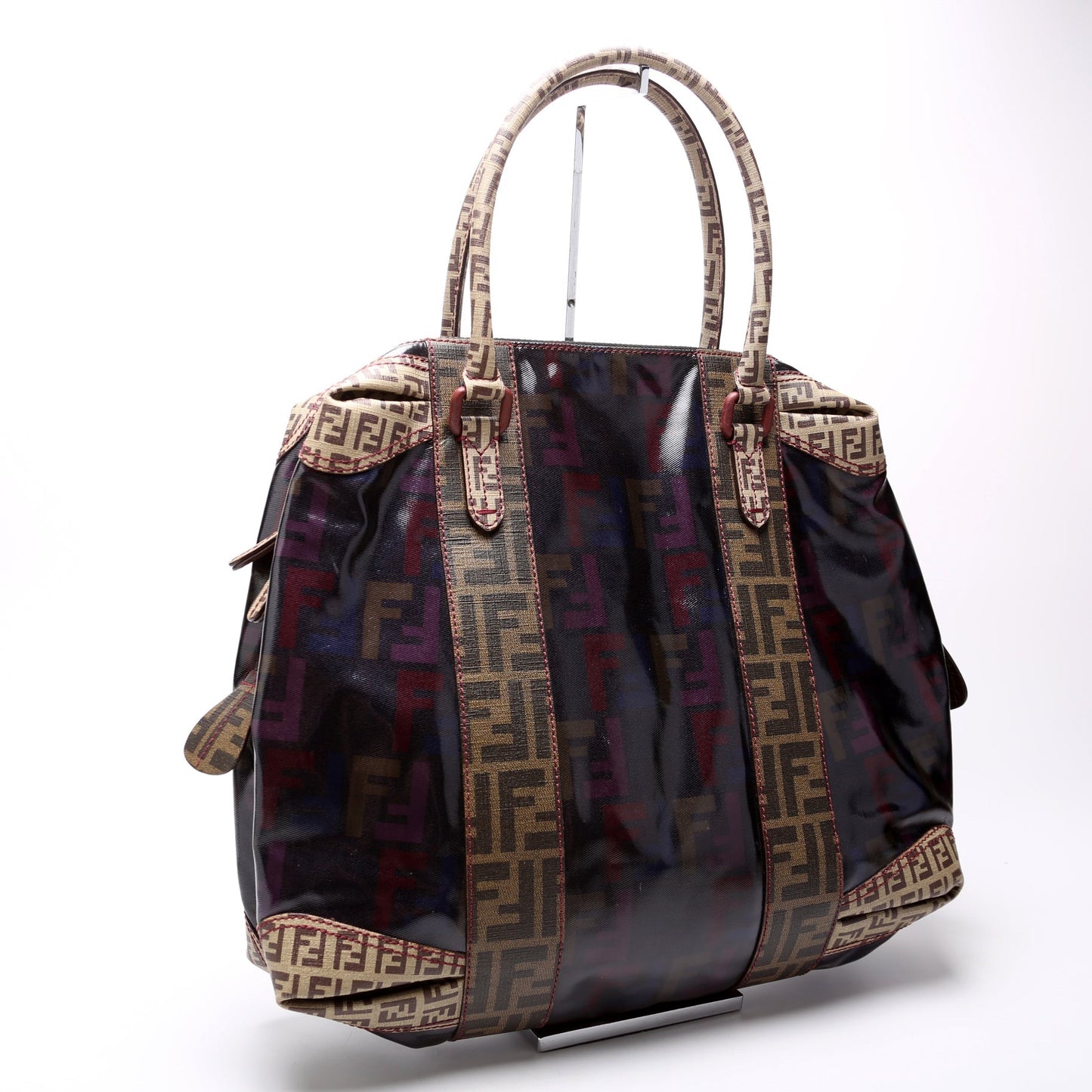 Fendi 8BL096 Spalmati B Mix Tote Large Bag