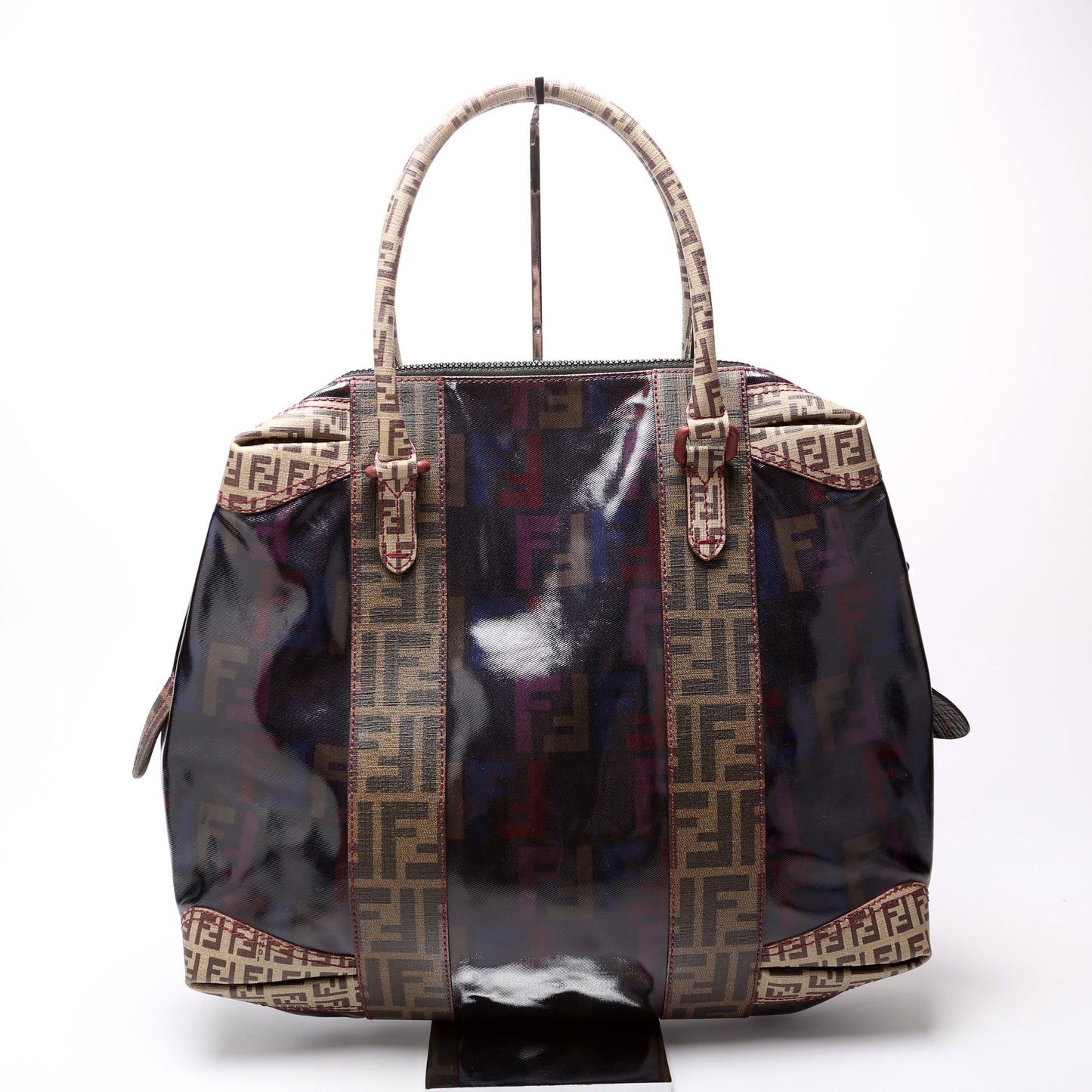 Fendi 8BL096 Spalmati B Mix Tote Large Bag