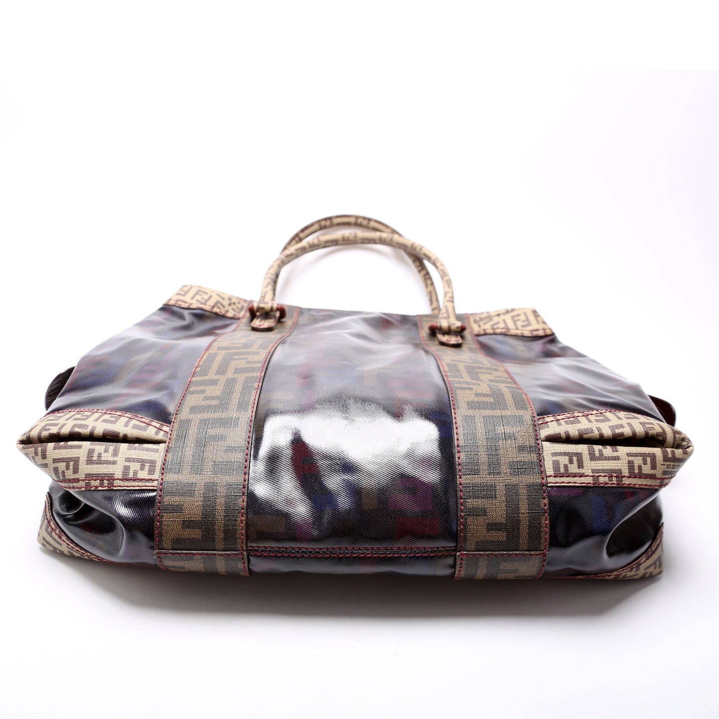 Fendi 8BL096 Spalmati B Mix Tote Large Bag