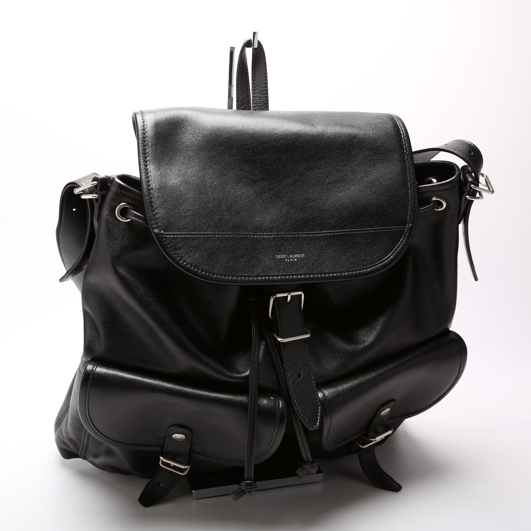 Saint Laurent Buckled Shoulder 737952 Bag