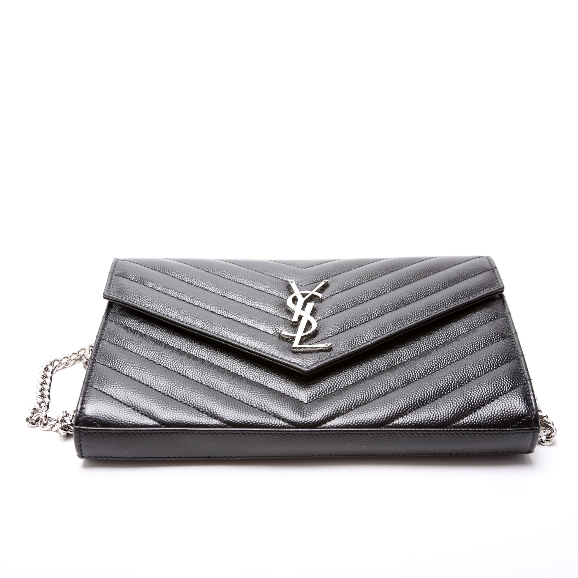 Saint Laurent Grain De Poudre Chain Wallet 377828 Bag