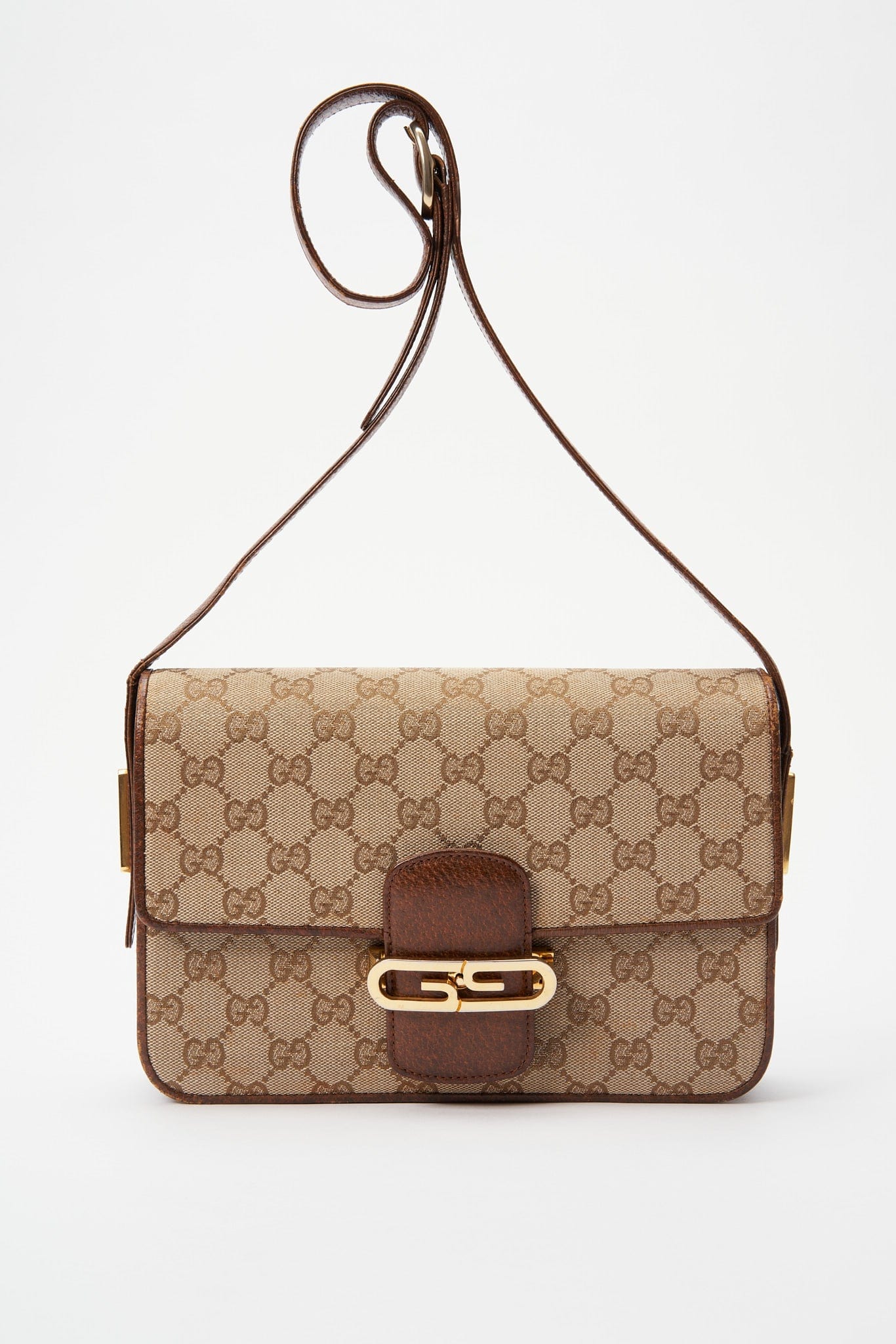 Gucci Leather Canvas Crossbody