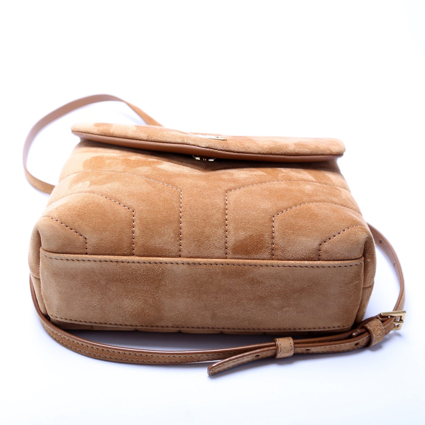 Saint Laurent LouLou Suede Satchel Toy Crossbody 678401 Bag