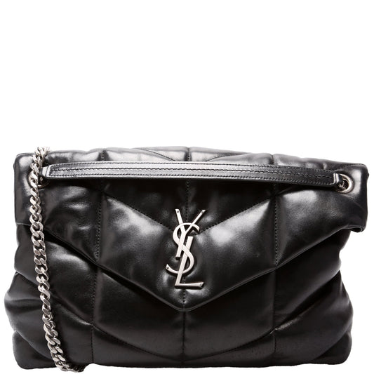 Saint Laurent Puffer Quilted Medium Lambskin 577475 Bag