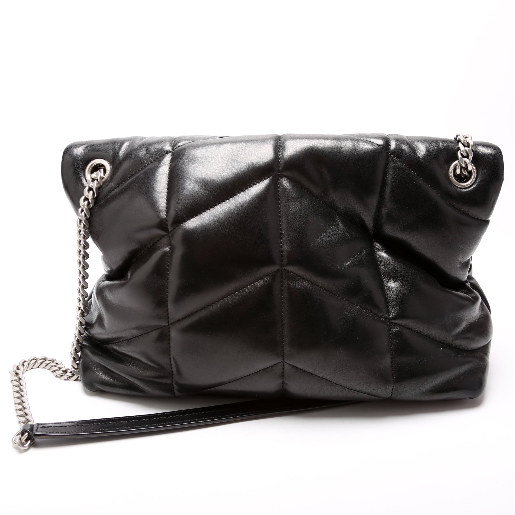 Saint Laurent Puffer Quilted Medium Lambskin 577475 Bag