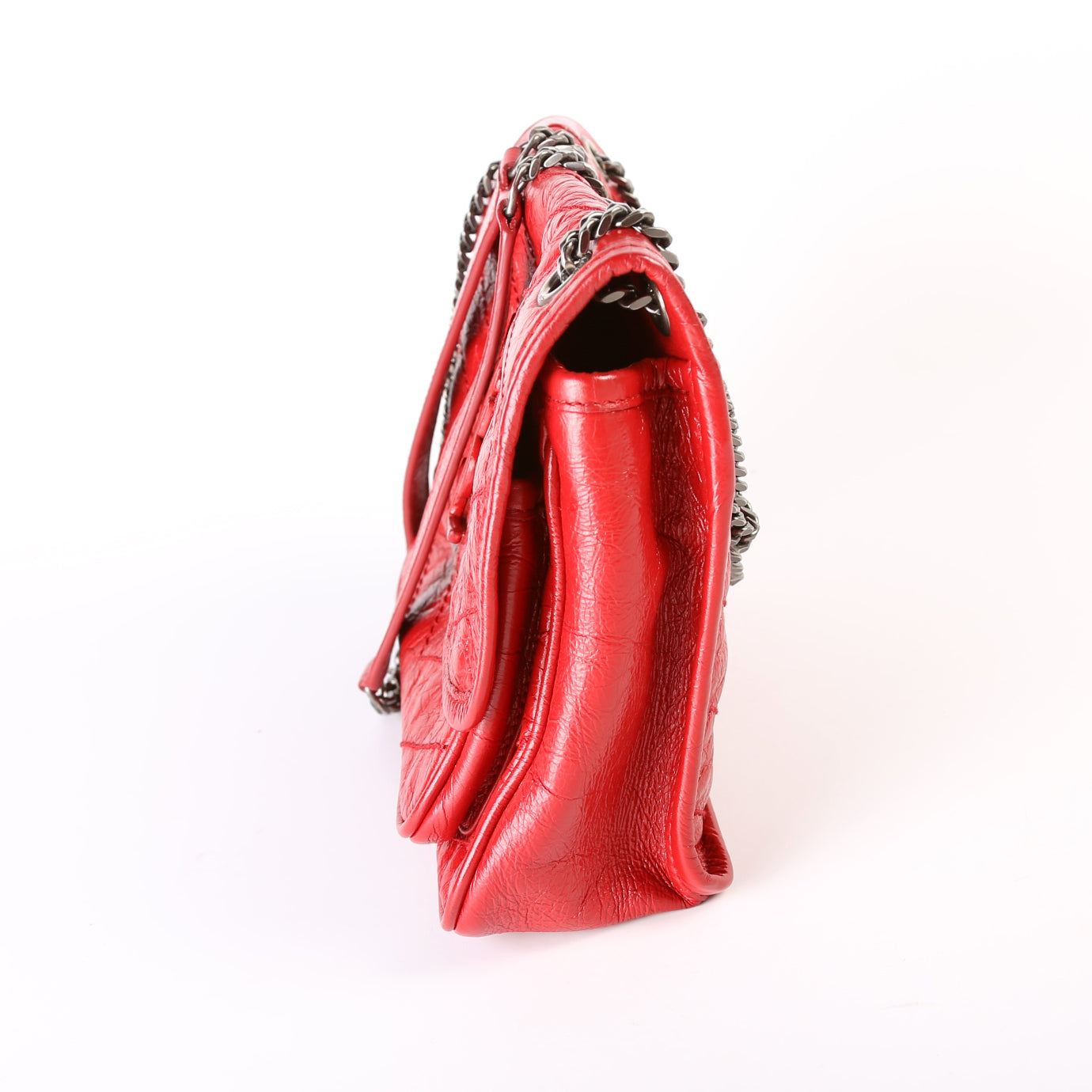 Saint Laurent Niki Baby Crinkle Leather Bag