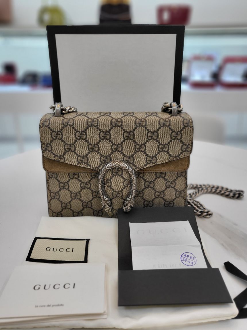 Gucci Leather Mini Shoulder Bag
