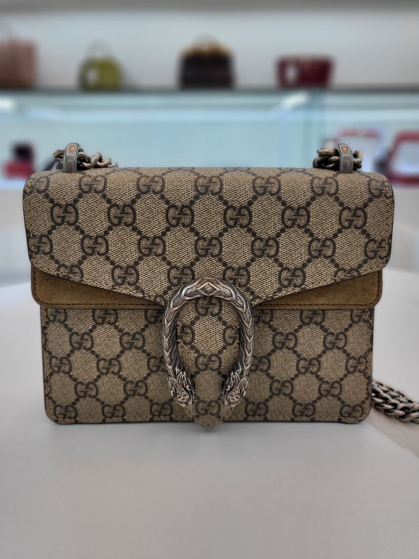 Gucci Leather Mini Shoulder Bag