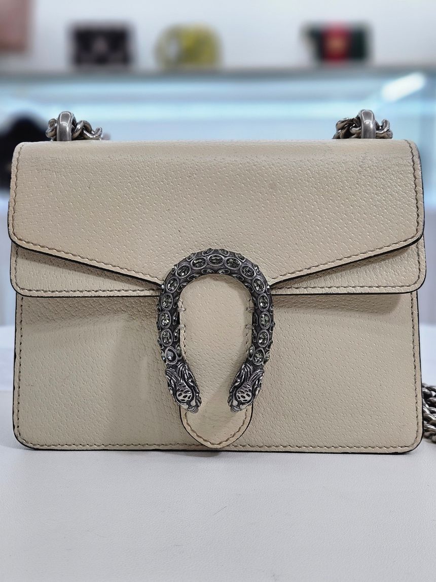 Gucci Chain Leather Shoulder Bag