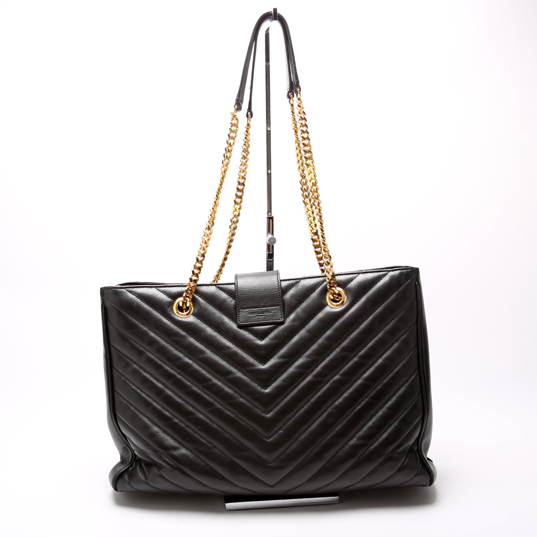 Saint Laurent Cassandre Lambskin Shopping Tote 342022 Bag