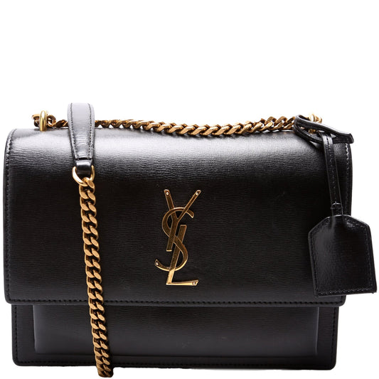Saint Laurent Sunset Medium Smooth Leather 442906 Bag