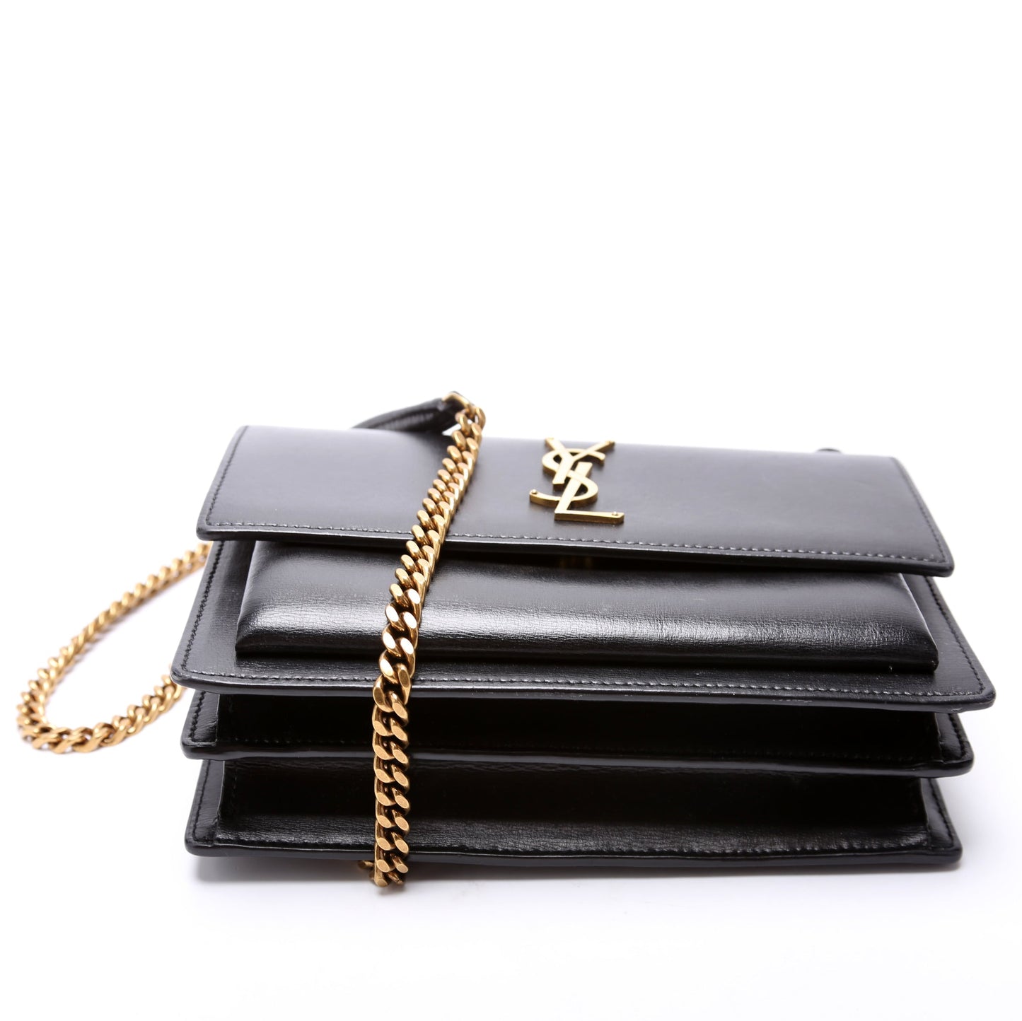 Saint Laurent Sunset Medium Smooth Leather 442906 Bag