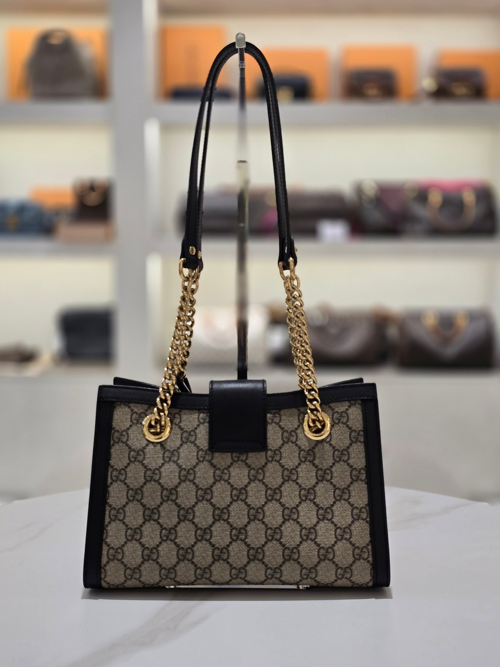 Gucci Canvas Shoulder Bag