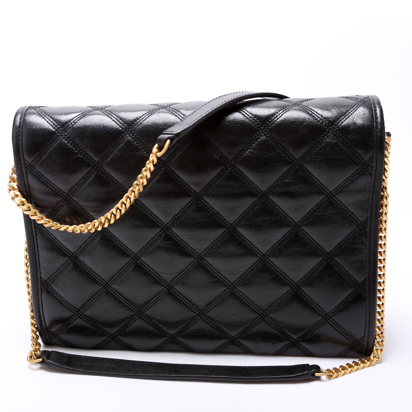 Saint Laurent 579607 Becky Quilted Lambskin Shoulder Large Bag