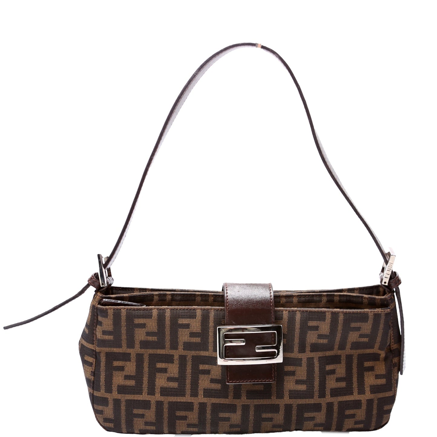 Fendi 26172 FF Zucca Shoulder   Bag