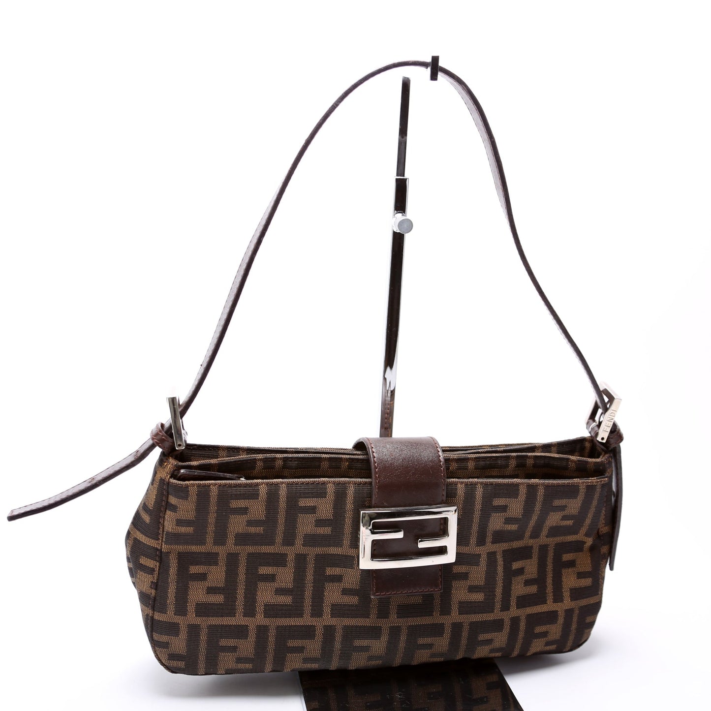 Fendi 26172 FF Zucca Shoulder   Bag
