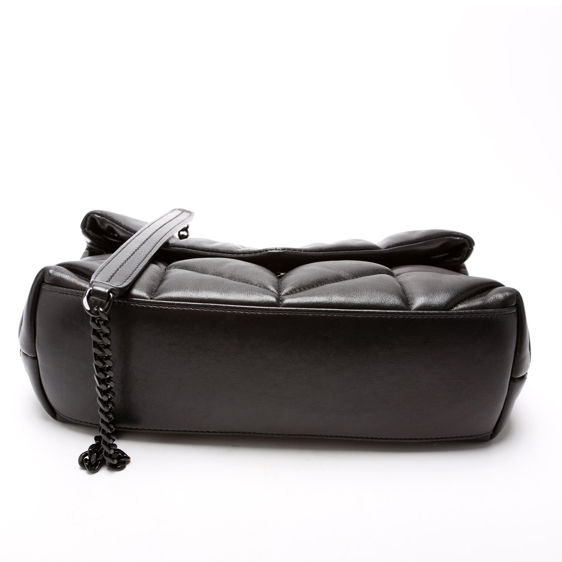 Saint Laurent Puffer Quilted Small Lambskin 577476 Bag