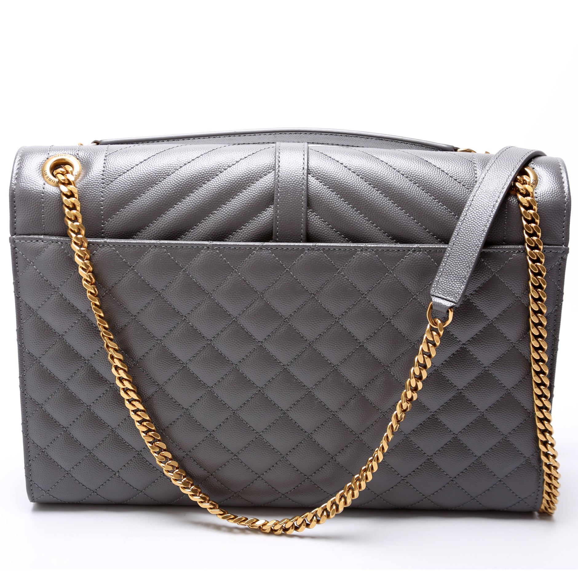 Saint Laurent Envelope Large Triquilt 342023/600166/487198 Bag