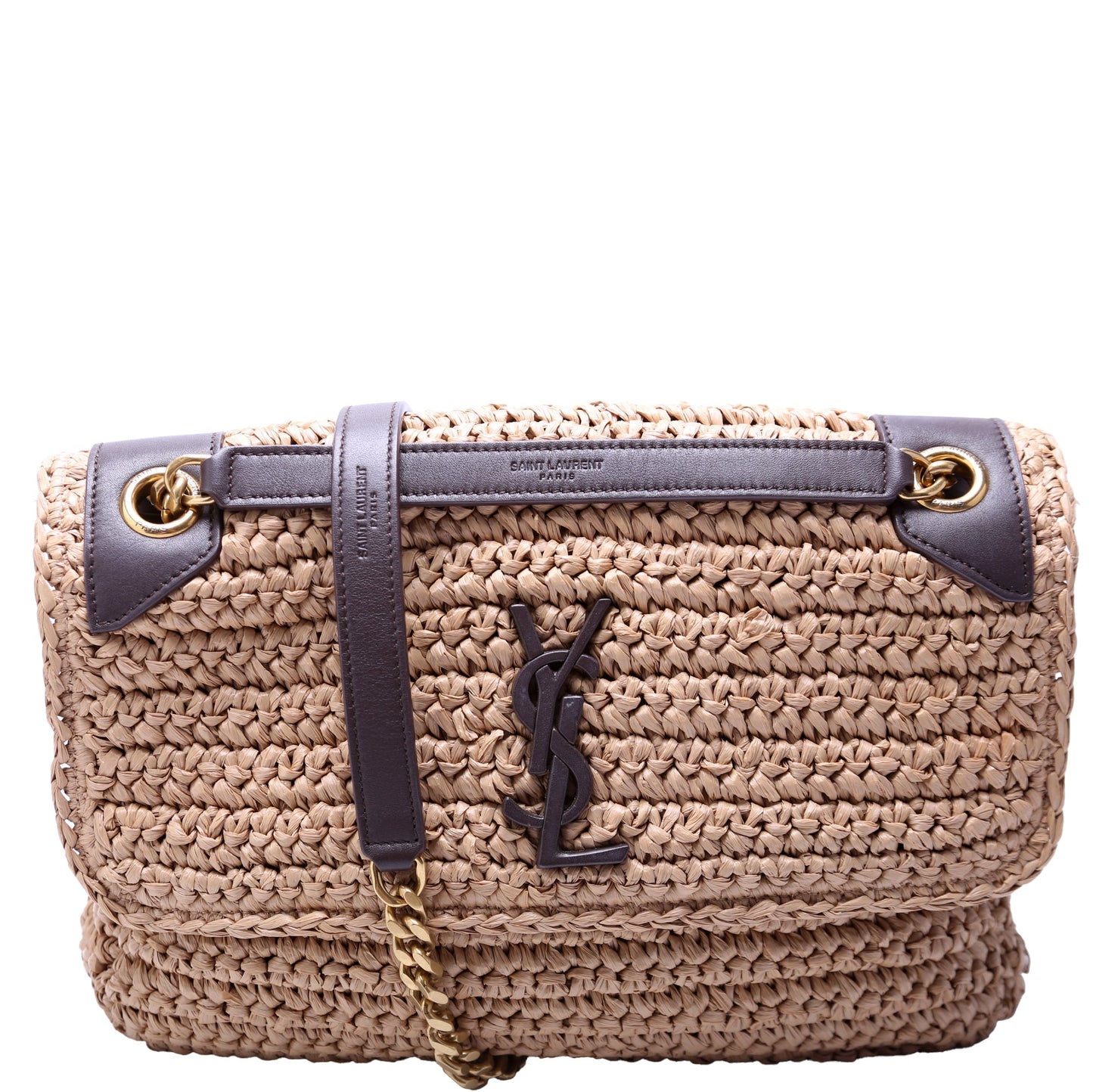 Saint Laurent Niki Medium Raffia 633187 Bag