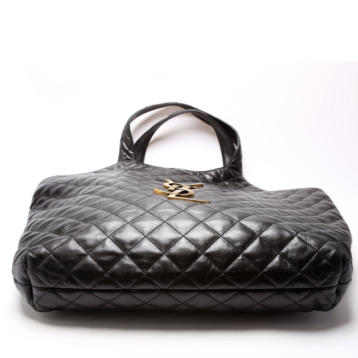 Saint Laurent Maxi Icare Shopping Black Bag