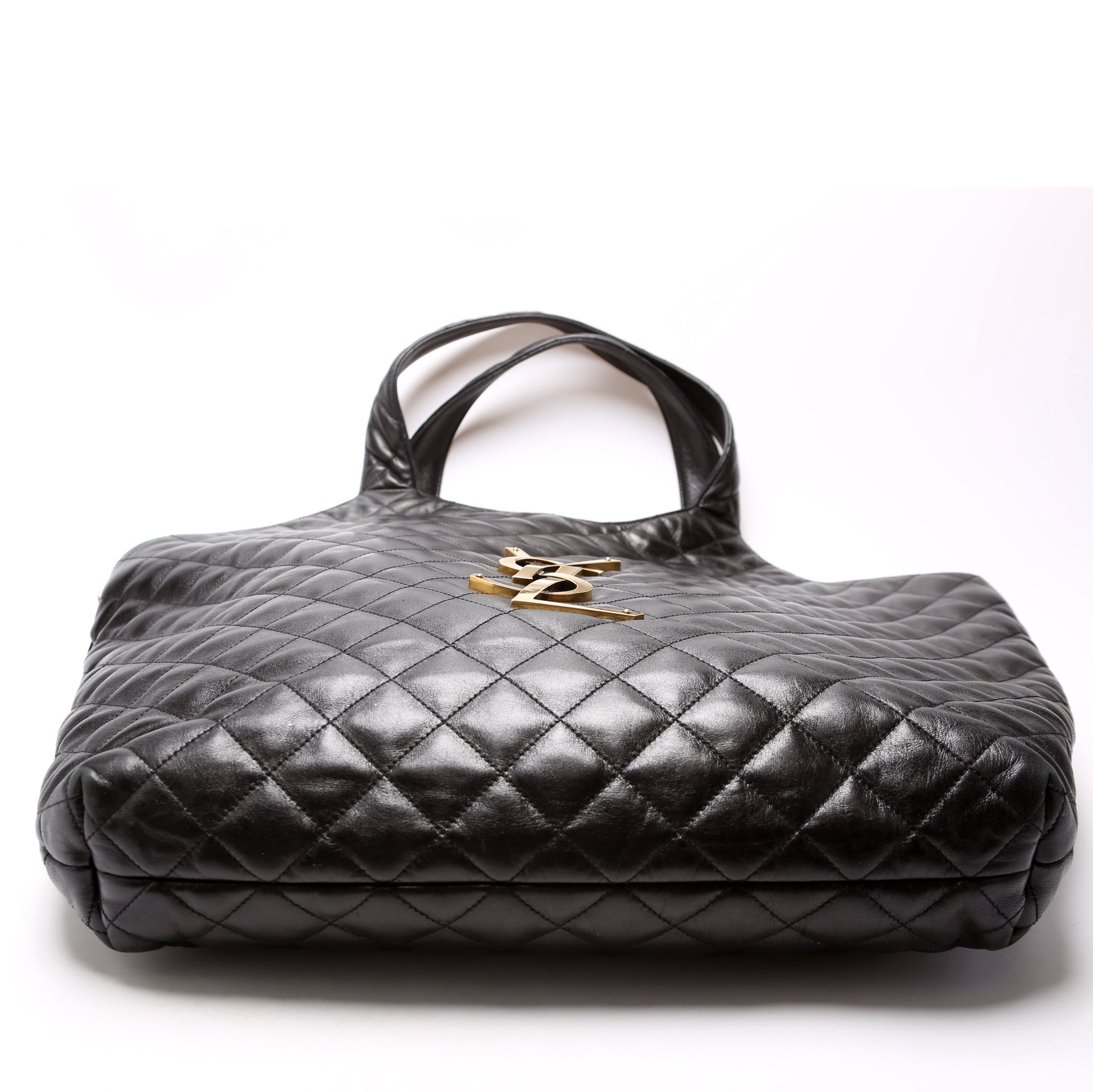 Saint Laurent Maxi Icare Shopping Black Bag