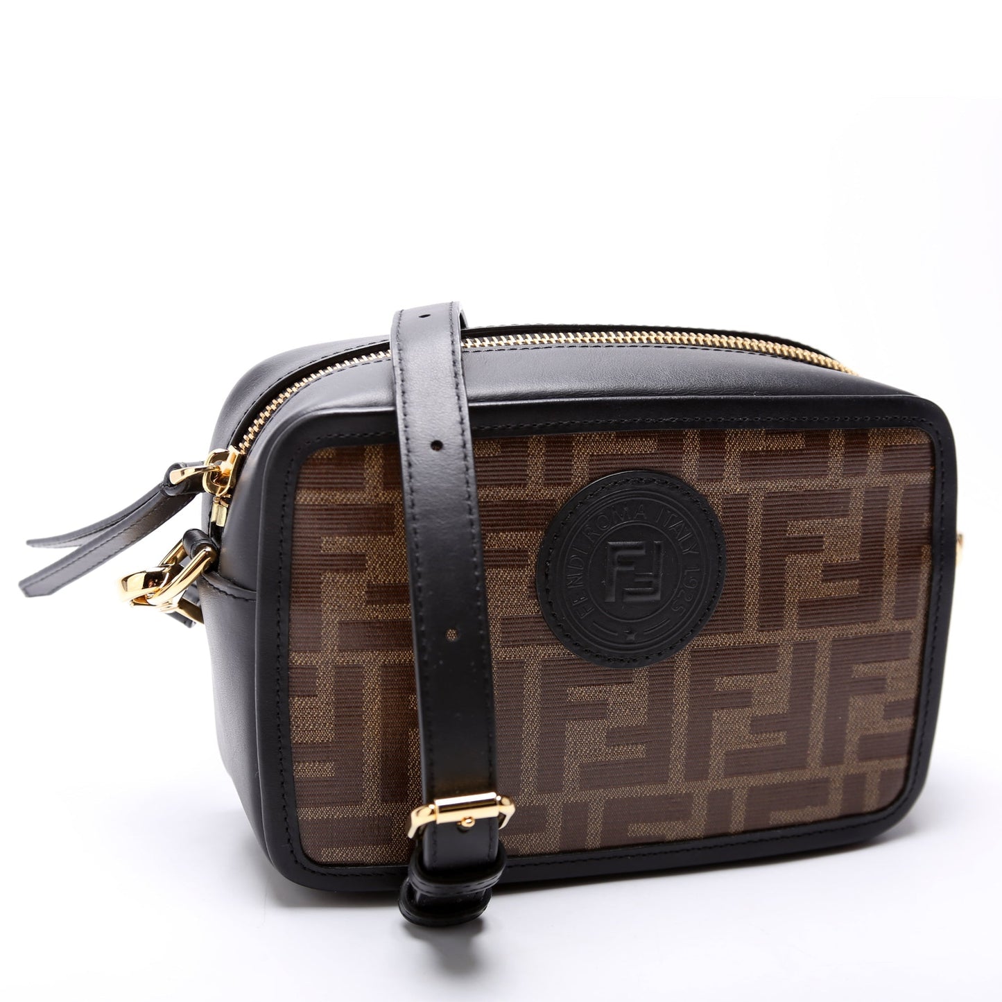 Fendi Zucca Coated Canvas Camera Bag