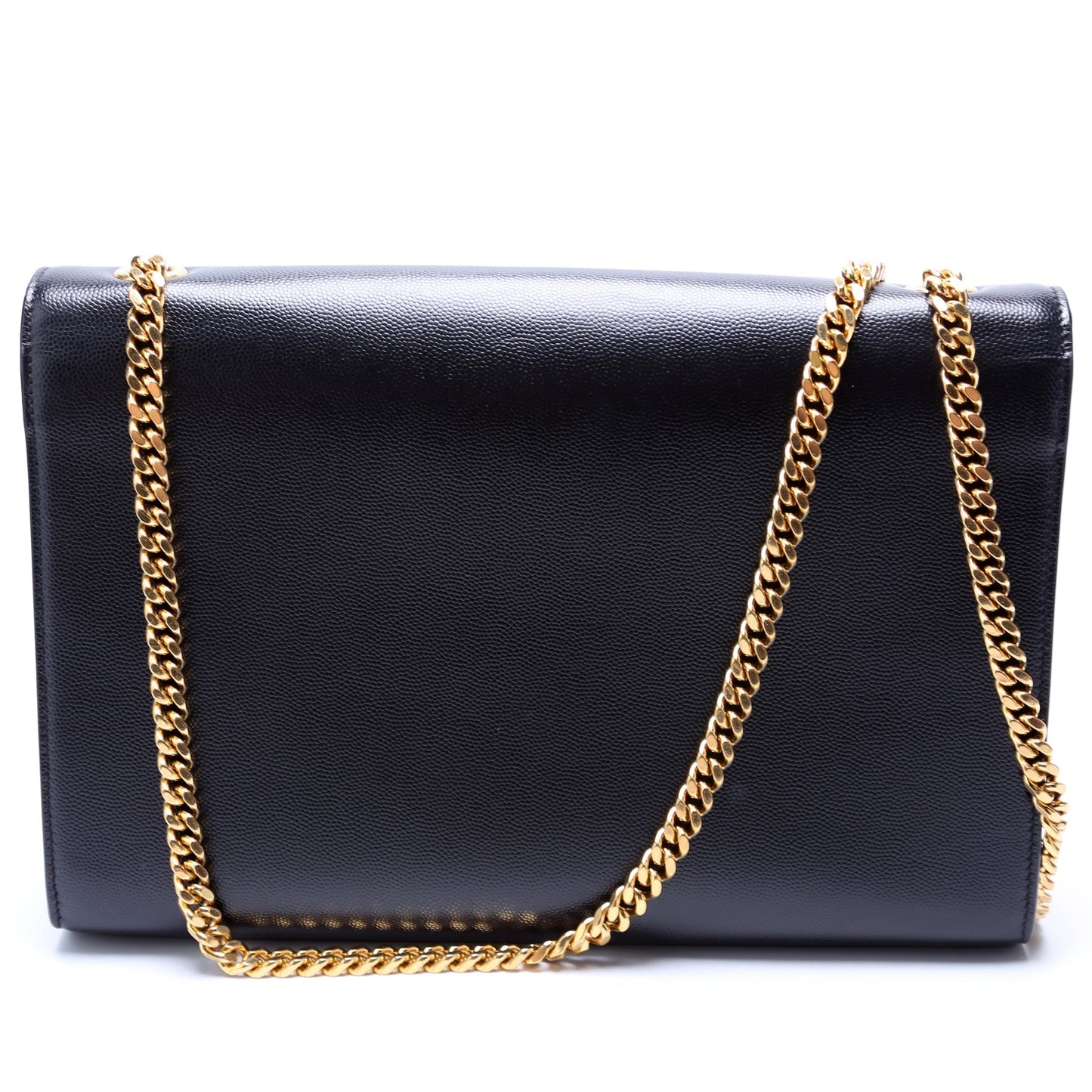 Saint Laurent Kate Satchel Grain Large 446752 Black Bag