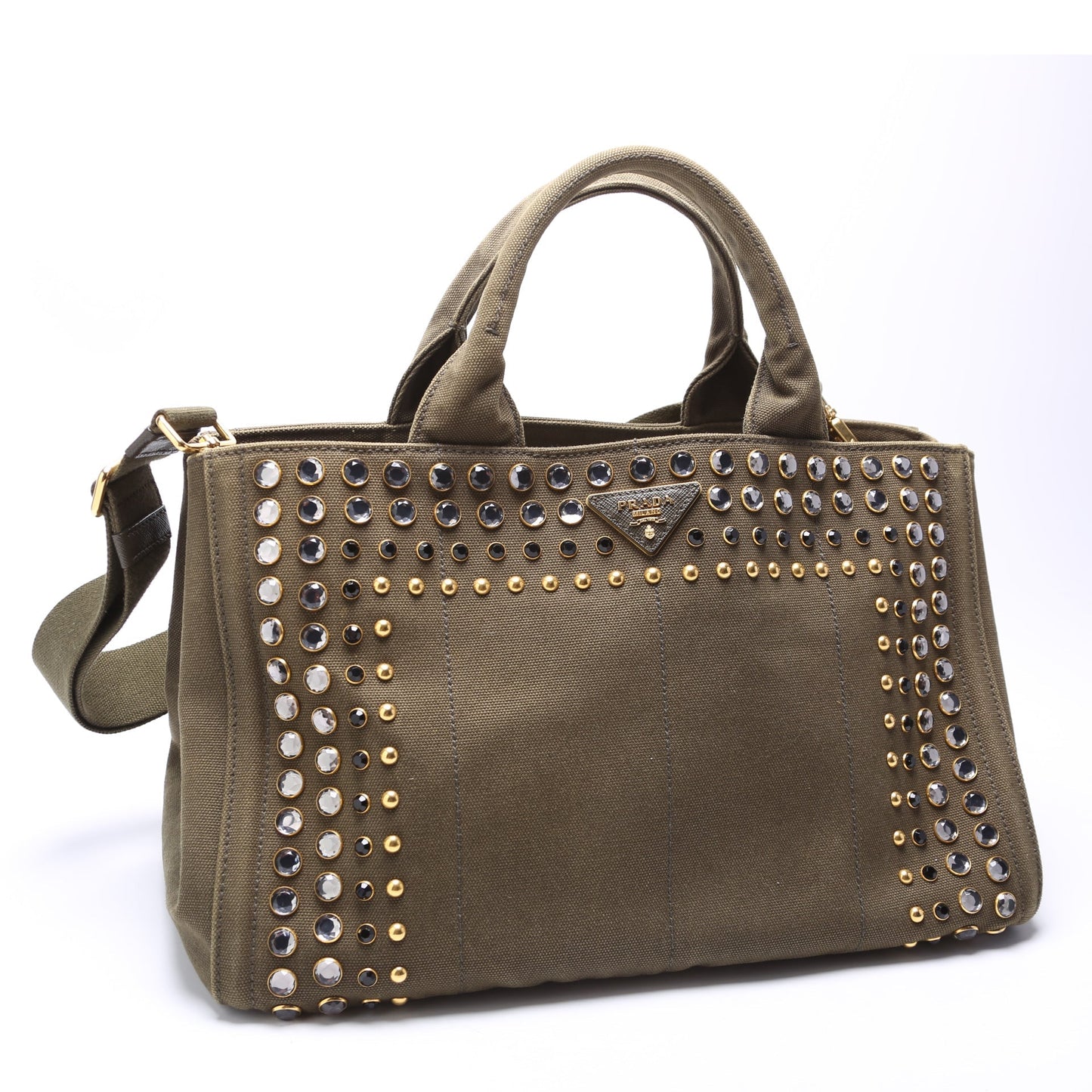 Prada Canapa Bijoux Tote Bag