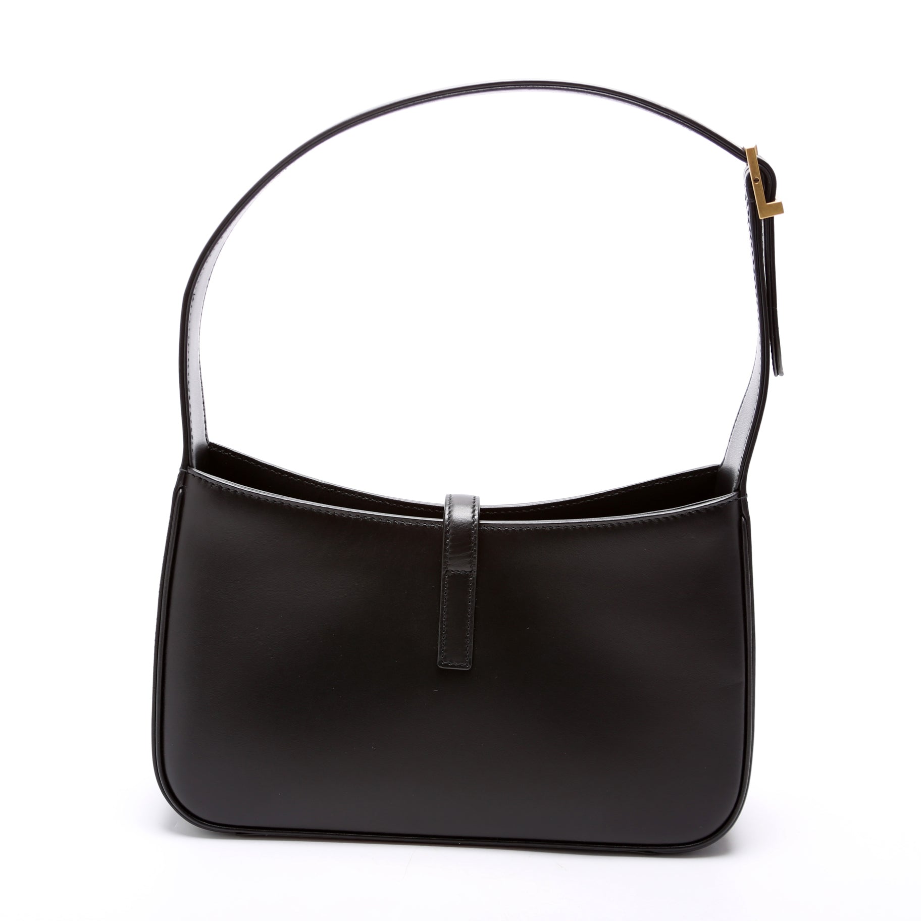 Saint Laurent 657228 Le A 5 7 Leather Hobo Black Bag