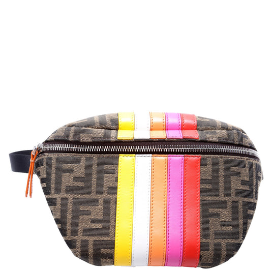Fendi Zucca Canvas Kids Belt 7VB011 Bag