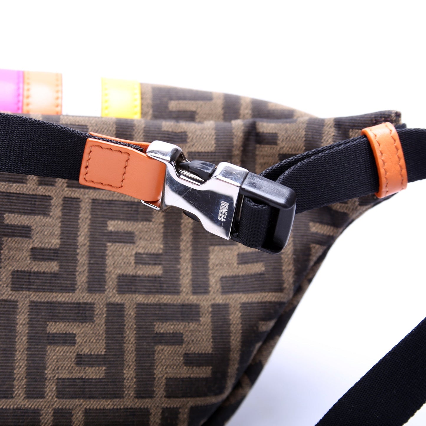 Fendi Zucca Canvas Kids Belt 7VB011 Bag