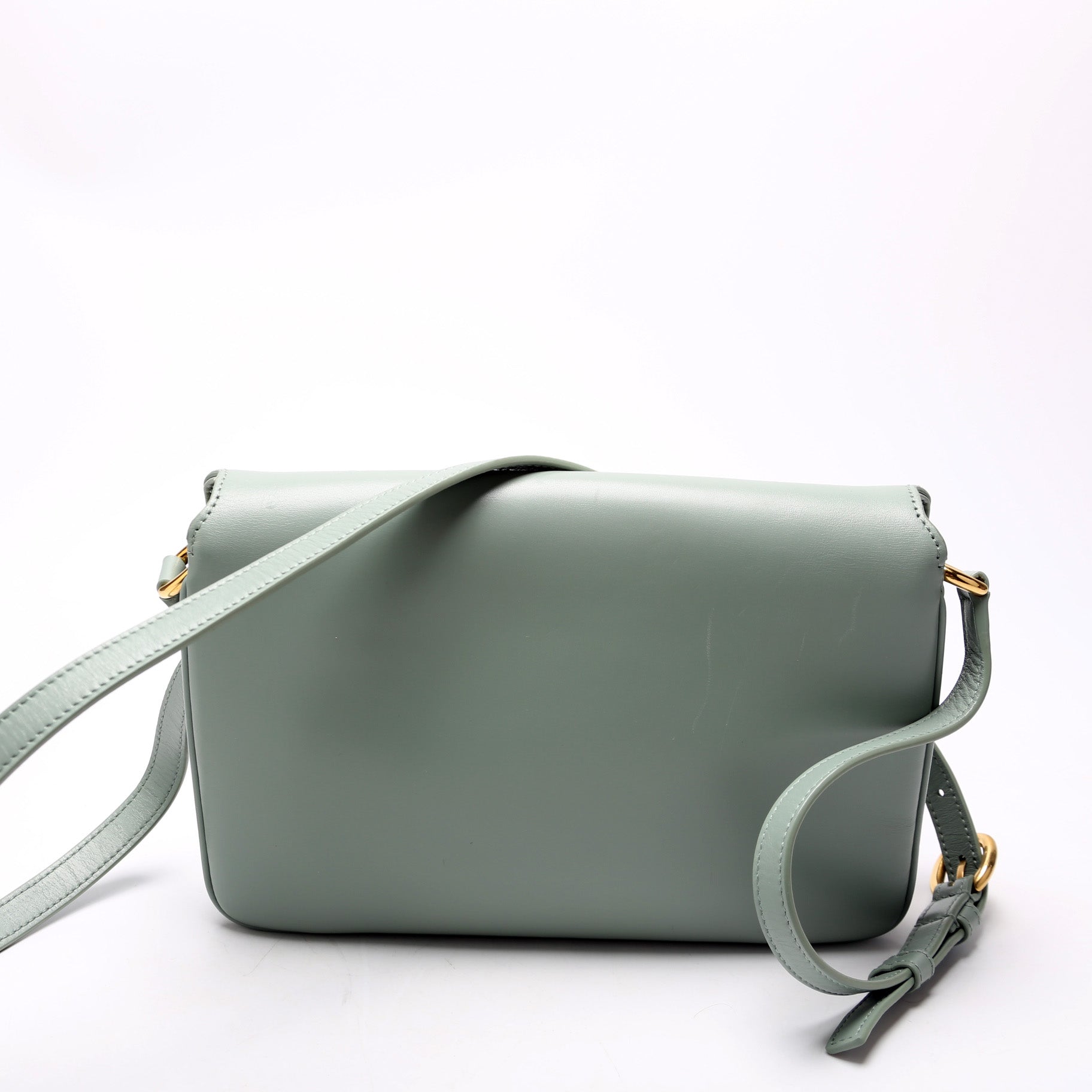 Saint Laurent 649795 Le Maillon Satchel Sage Bag