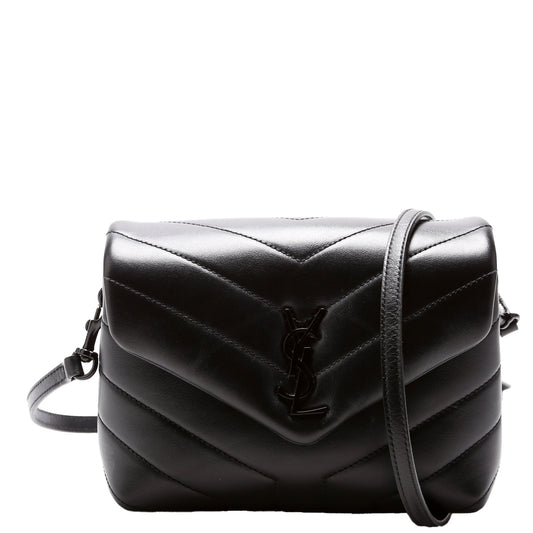 Saint Laurent Lou Lou Satchel Toy Crossbody 678401 Black Bag
