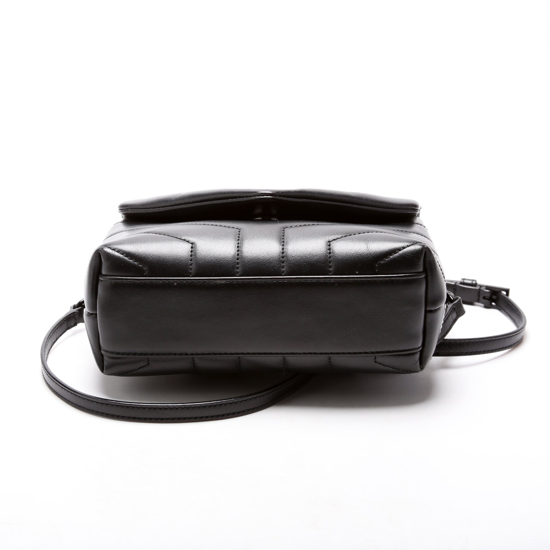 Saint Laurent Lou Lou Satchel Toy Crossbody 678401 Black Bag