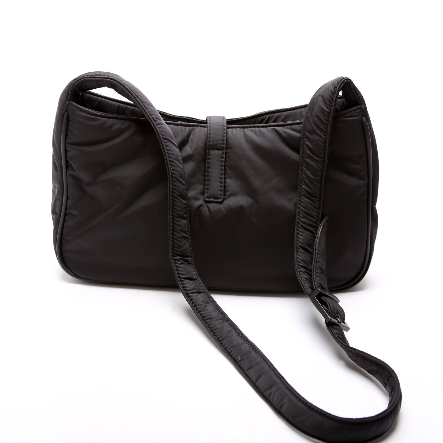Saint Laurent Le 5 A7 Econyl Hobo Black Bag