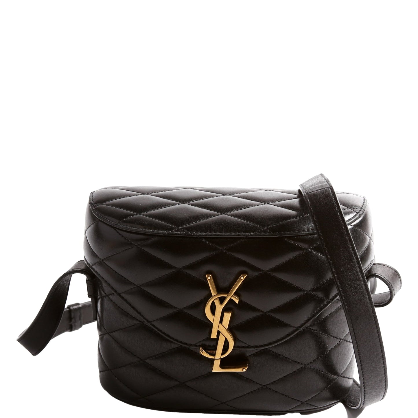 Saint Laurent June Quilted Box 710080 Black Bag