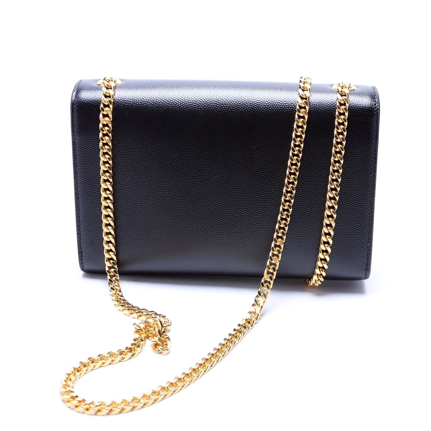 Saint Laurent Kate Satchel Grain Small 469390 Black Bag