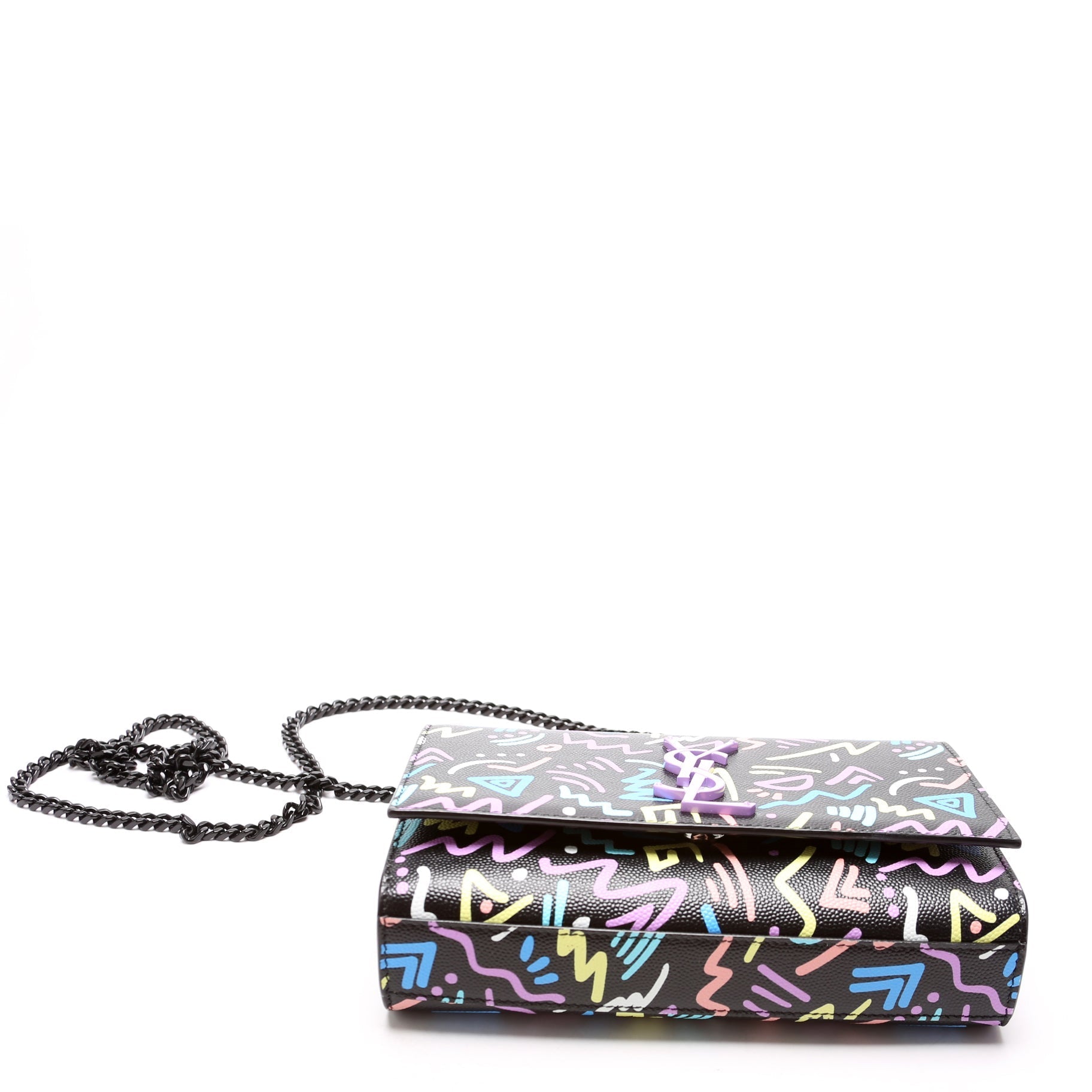 Saint Laurent Kate Satchel Grain Small Multi 345121 469390 Bag