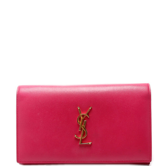 Saint Laurent Kate Chain Wallet Pink Bag