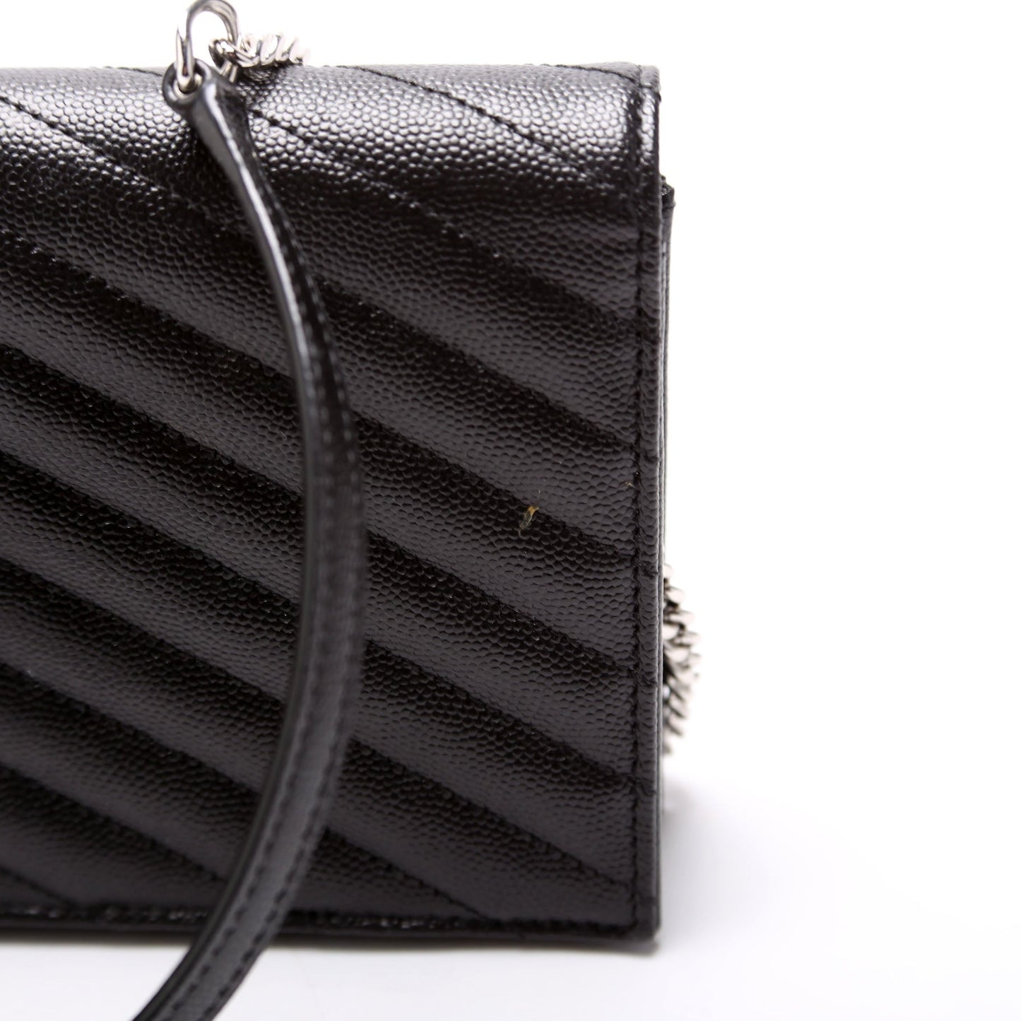 Saint Laurent Envelope Chain Wallet Black Bag