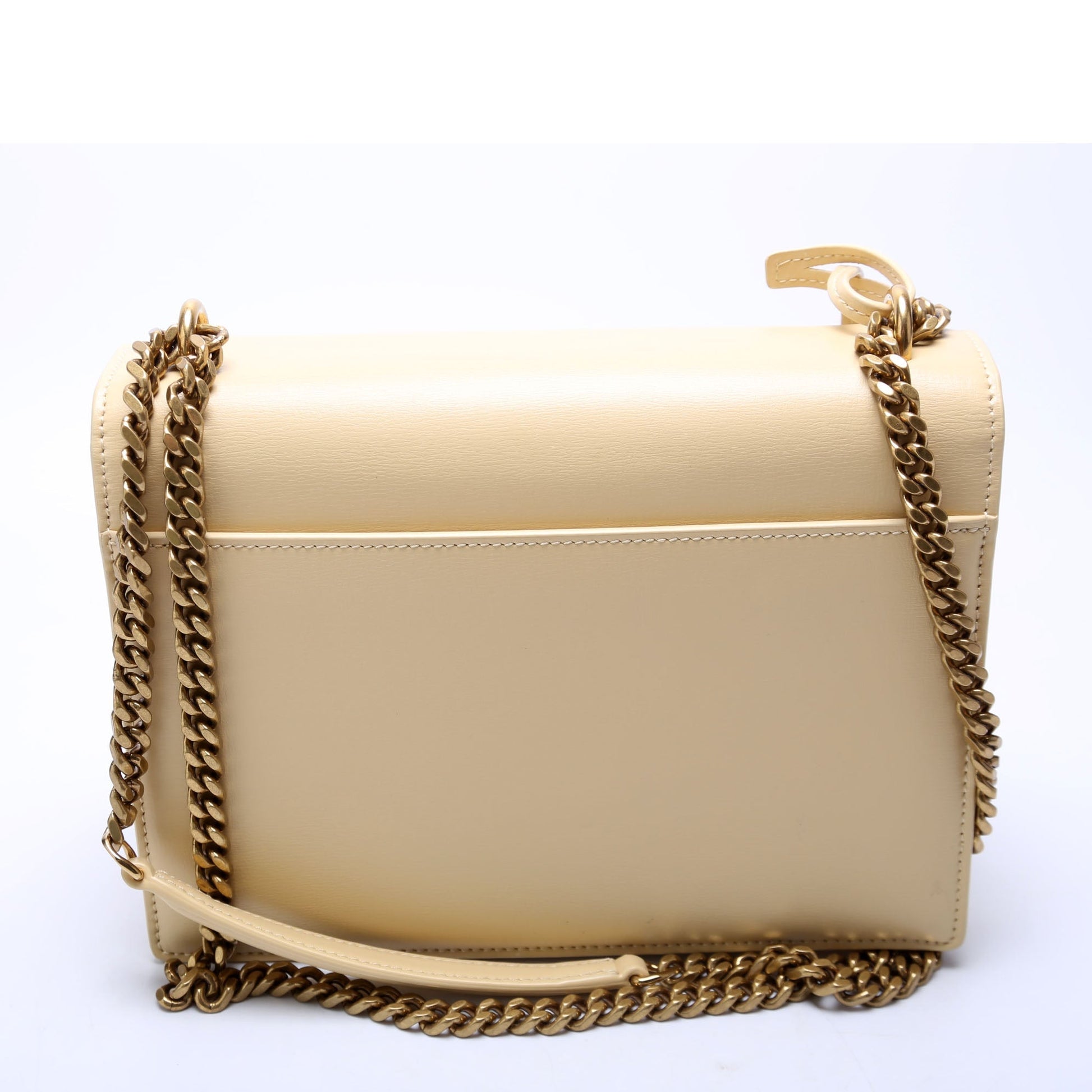 Saint Laurent Sunset Medium Smooth Leather 442906 Tan Bag