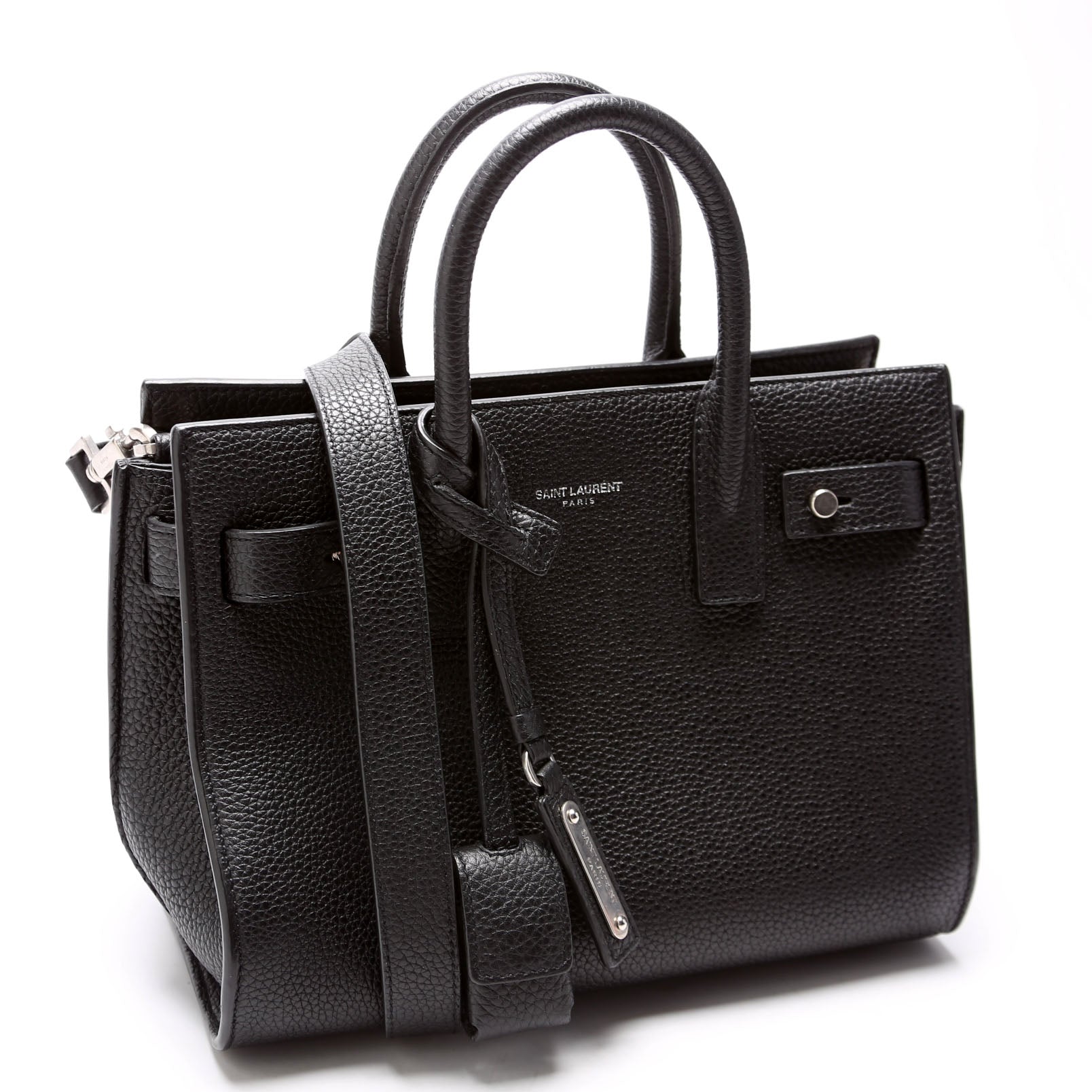 Saint Laurent Sac De Jour Baby Souple 485019 Black Bag