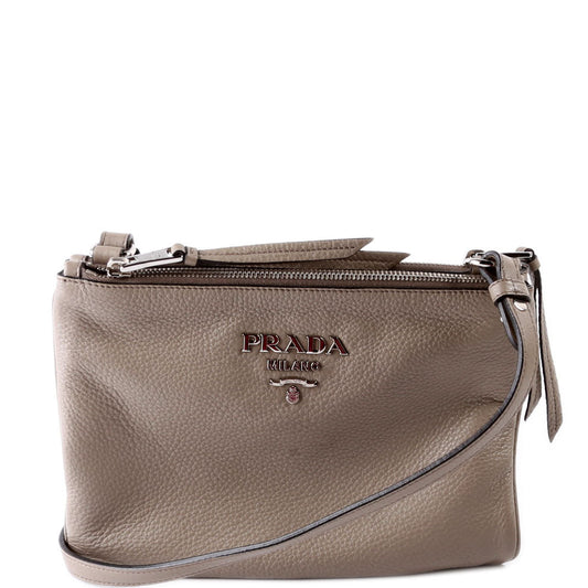 Prada Vitello Phenix Crossbody Bag