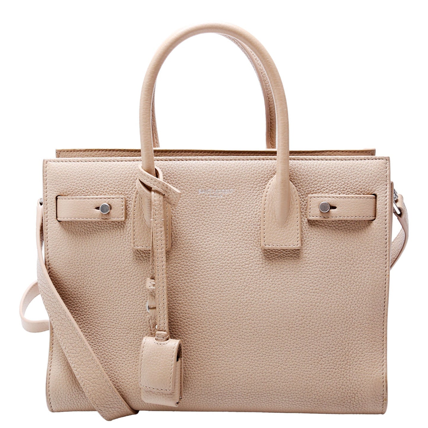 Saint Laurent Sac De Jour Baby Supple Leather 477477 Tan Bag