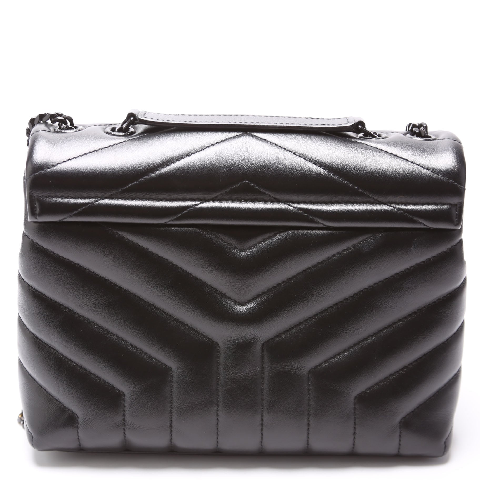 Saint Laurent LouLou Satchel Small 494699 Black Bag