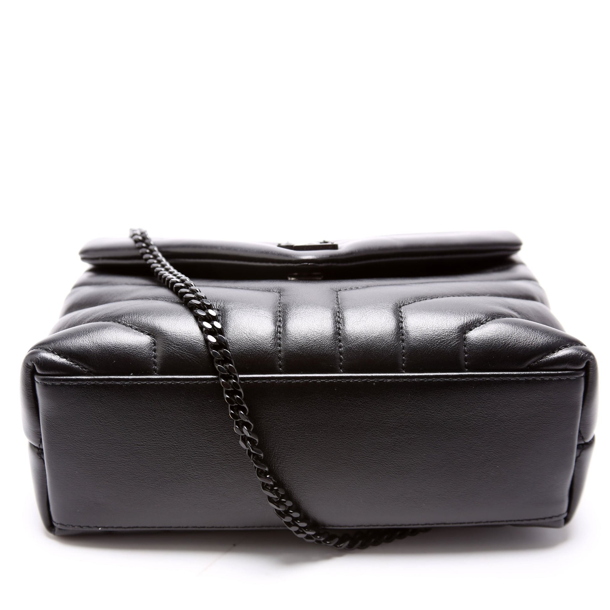 Saint Laurent LouLou Satchel Small 494699 Black Bag